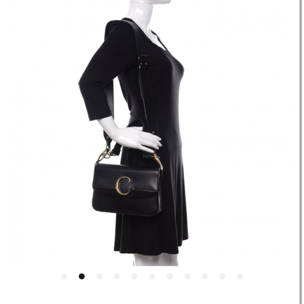 Chloe c double carry bag